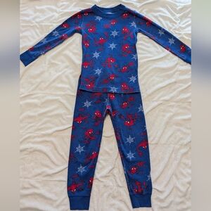 Hanna Andersson Spiderman Pajama Set, Size 4